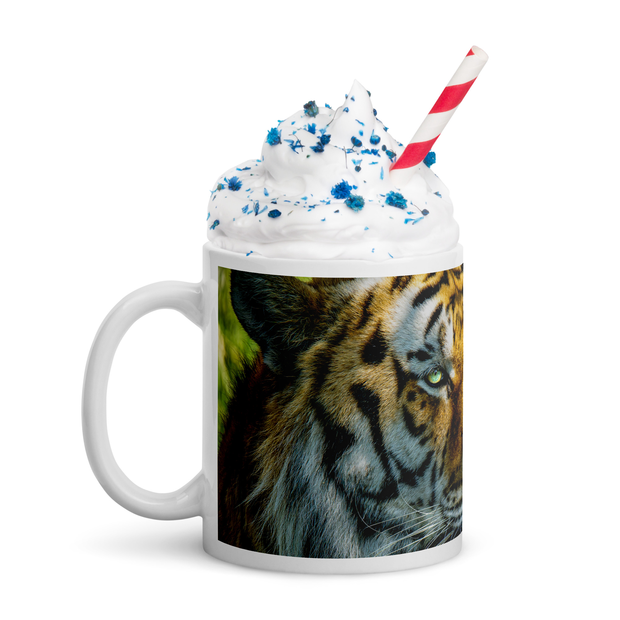 Bengal Tiger Portrait Mug | Wild Cat Wildlife Photography - Imagen 2
