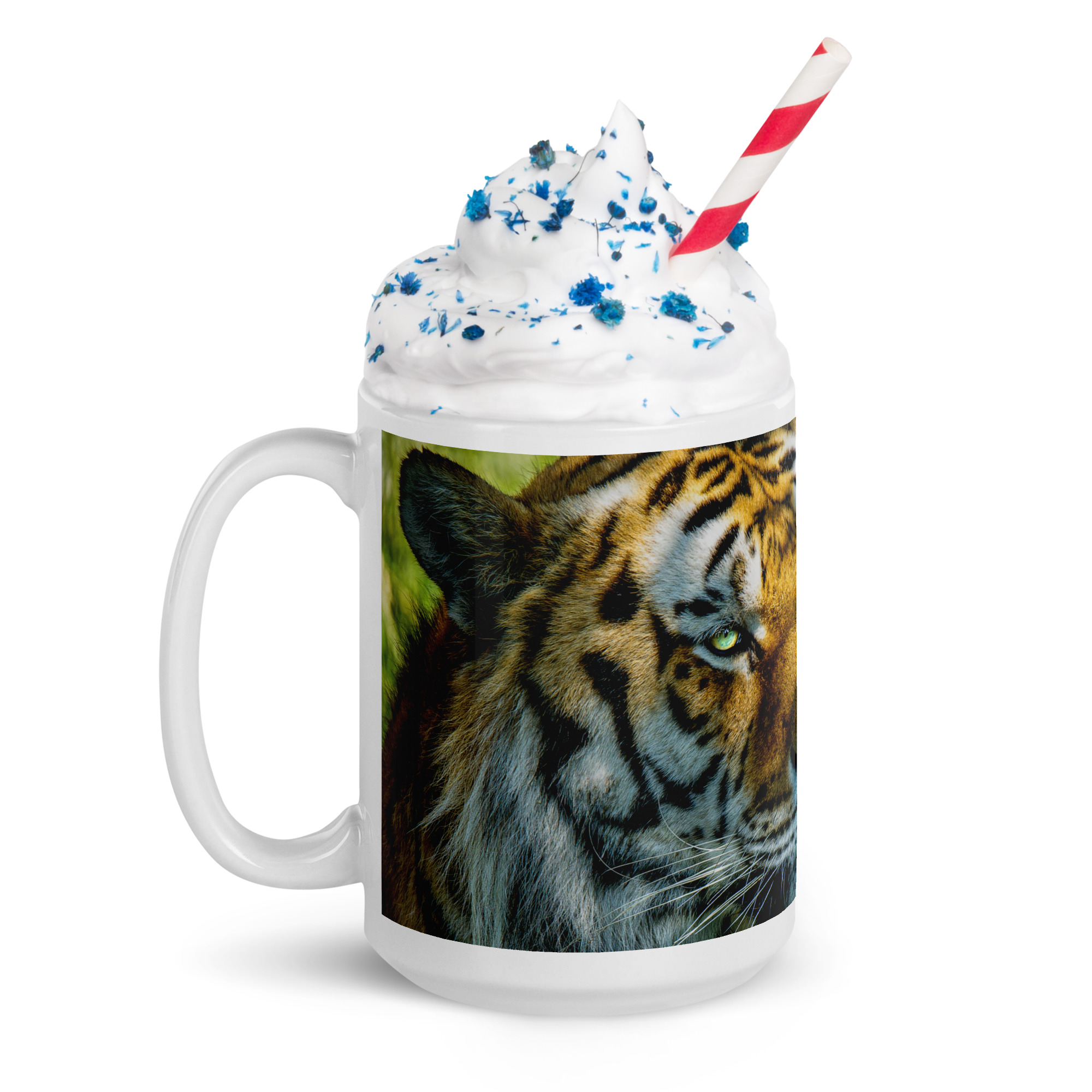 Bengal Tiger Portrait Mug | Wild Cat Wildlife Photography - Imagen 4
